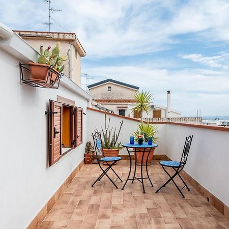 Naxos Charming Penthouse With Swimming Pool X6 Daire Giardini Naxos Dış mekan fotoğraf