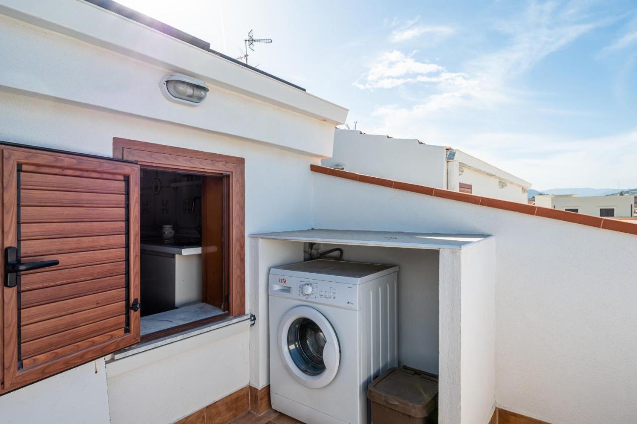 Naxos Charming Penthouse With Swimming Pool X6 Daire Giardini Naxos Dış mekan fotoğraf